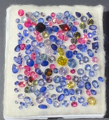 Mix Sapphires 64.80 Ct