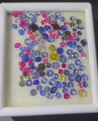 Mix Sapphires 64.80 Ct